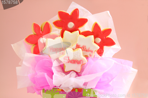 Image of Birthday Cookie Bouquet