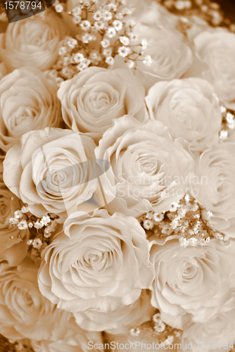 Image of Bridal Bouquet background 