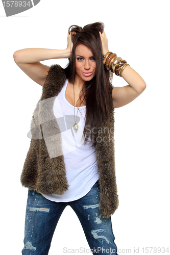 Image of Portrait of a gorgeous model