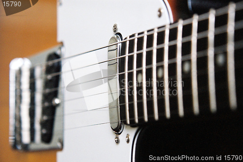 Image of close up of guitar