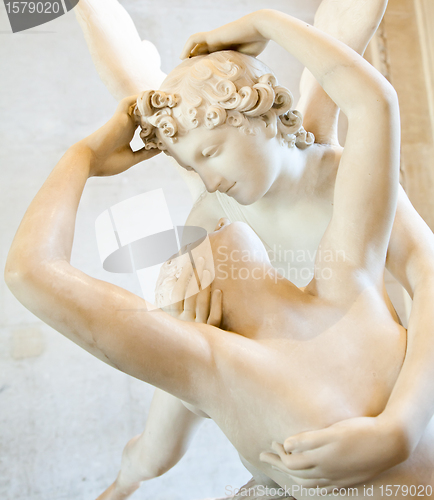 Image of Psyche revived by Cupid kiss