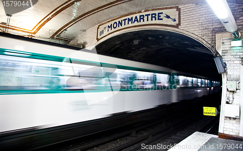 Image of Paris Metro Station