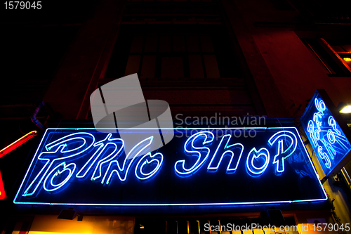 Image of Sexy shop entrance