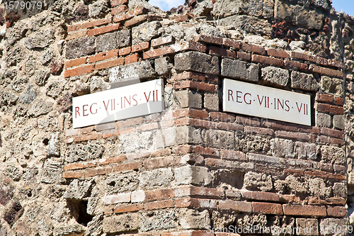 Image of Pompeii - archaeological site