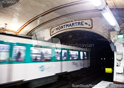 Image of Paris Metro Station