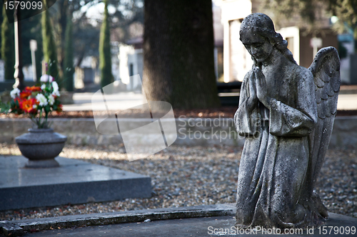 Image of Cemetery Statue