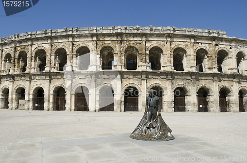 Image of ancient arenas of Nimes