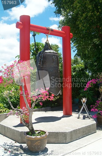 Image of Bell at Chinese temple