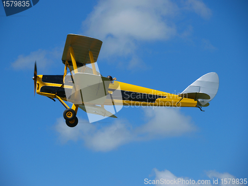 Image of Yellow Vintage Aircraft