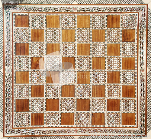 Image of Ornate Chess Board