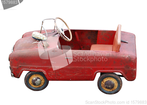 Image of Antique Pedal Car