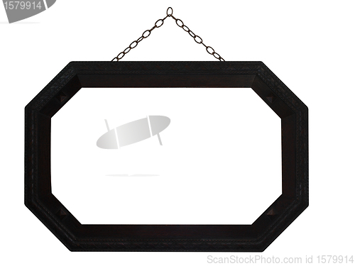 Image of Octagonal Frame with Chain,
