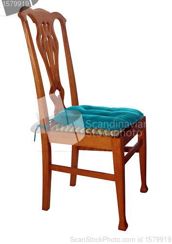 Image of Antique Chair with Cushion