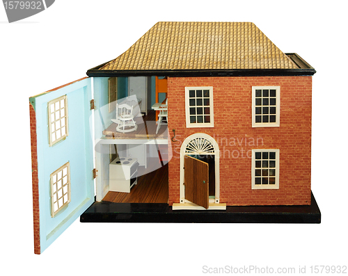 Image of Antique Dolls House