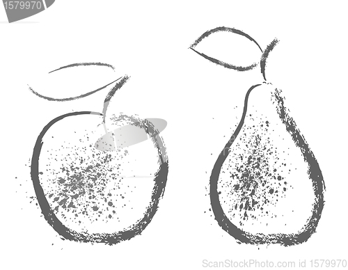 Image of Apple and pears pattern