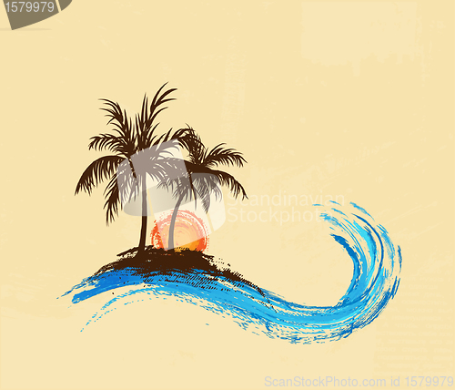 Image of Palm trees