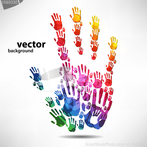 Image of abstract background for design