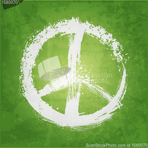 Image of illustration of peace sign