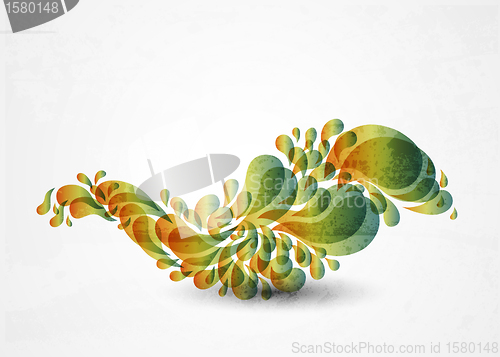 Image of Abstract shape background