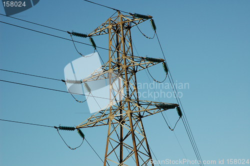 Image of high voltage mast