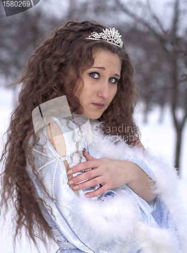 Image of girl in winter