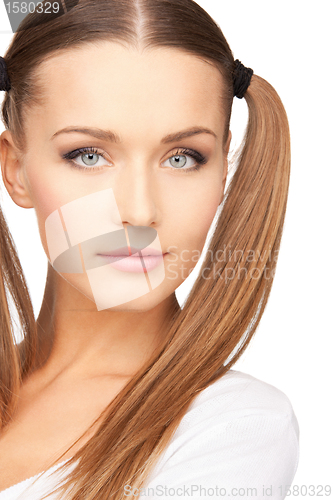 Image of calm and friendly woman