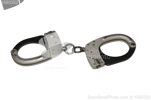Image of handcuffs isolated