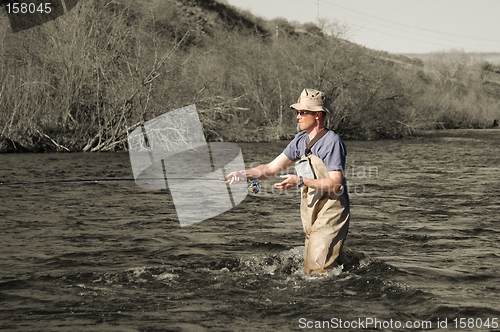 Image of Fly fishing