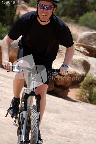 Image of Mountain biking