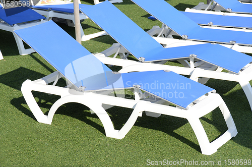 Image of deckchairs