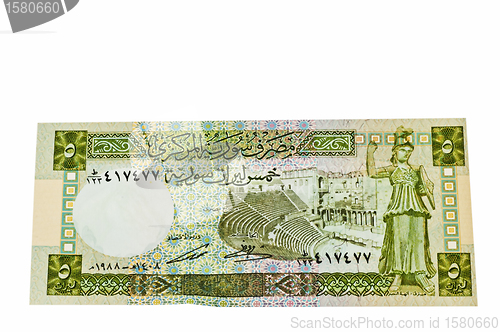 Image of Currency of Syria 5 Pound