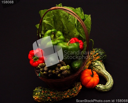 Image of Big Fresh Harvest Basket