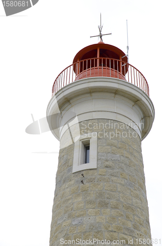 Image of lighthouse isolated