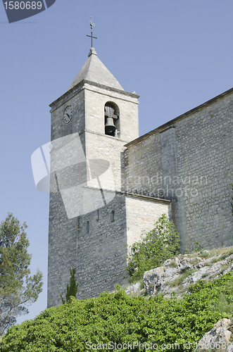 Image of old church steeple