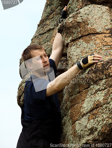 Image of Rock climber.