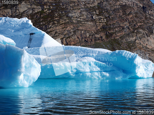 Image of Bergy bit, Greenland.