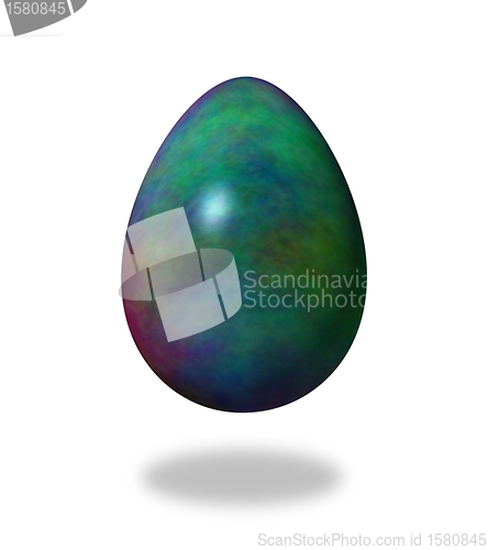 Image of Egg Marble Green