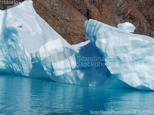 Image of Bergy bit, Greenland.