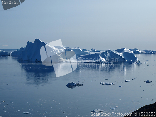 Image of Icebergs Ilulissat south coast, Greenland.