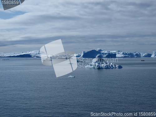 Image of Iceberg, Greenland west coast in summer