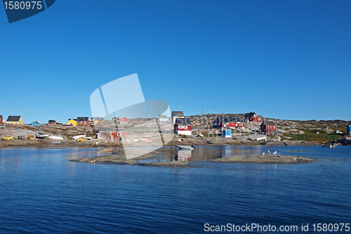 Image of Oqaatsut fisher village, Greenland