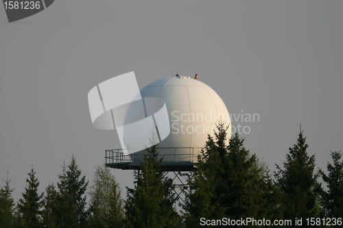 Image of Radar dome