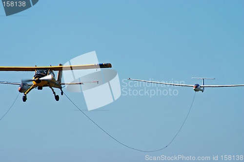 Image of Sport aeroplane tow glider