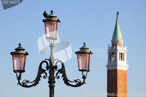 Image of The church of St. George in Venice 