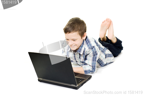 Image of computer boy
