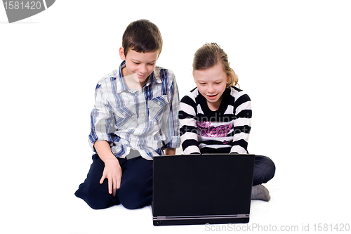 Image of computer kids