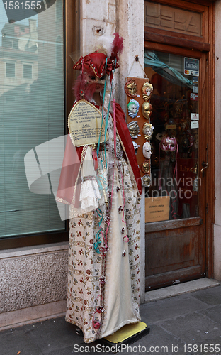 Image of Beba disguising studio in Venice