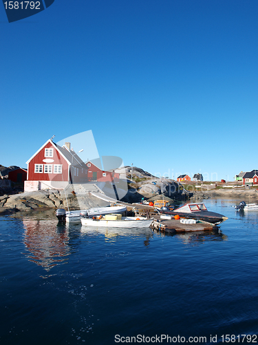 Image of Oqaatsut fisher village, Greenland