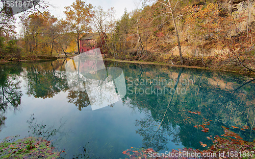 Image of alley spring mill house