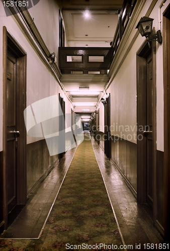 Image of inside the old hotel